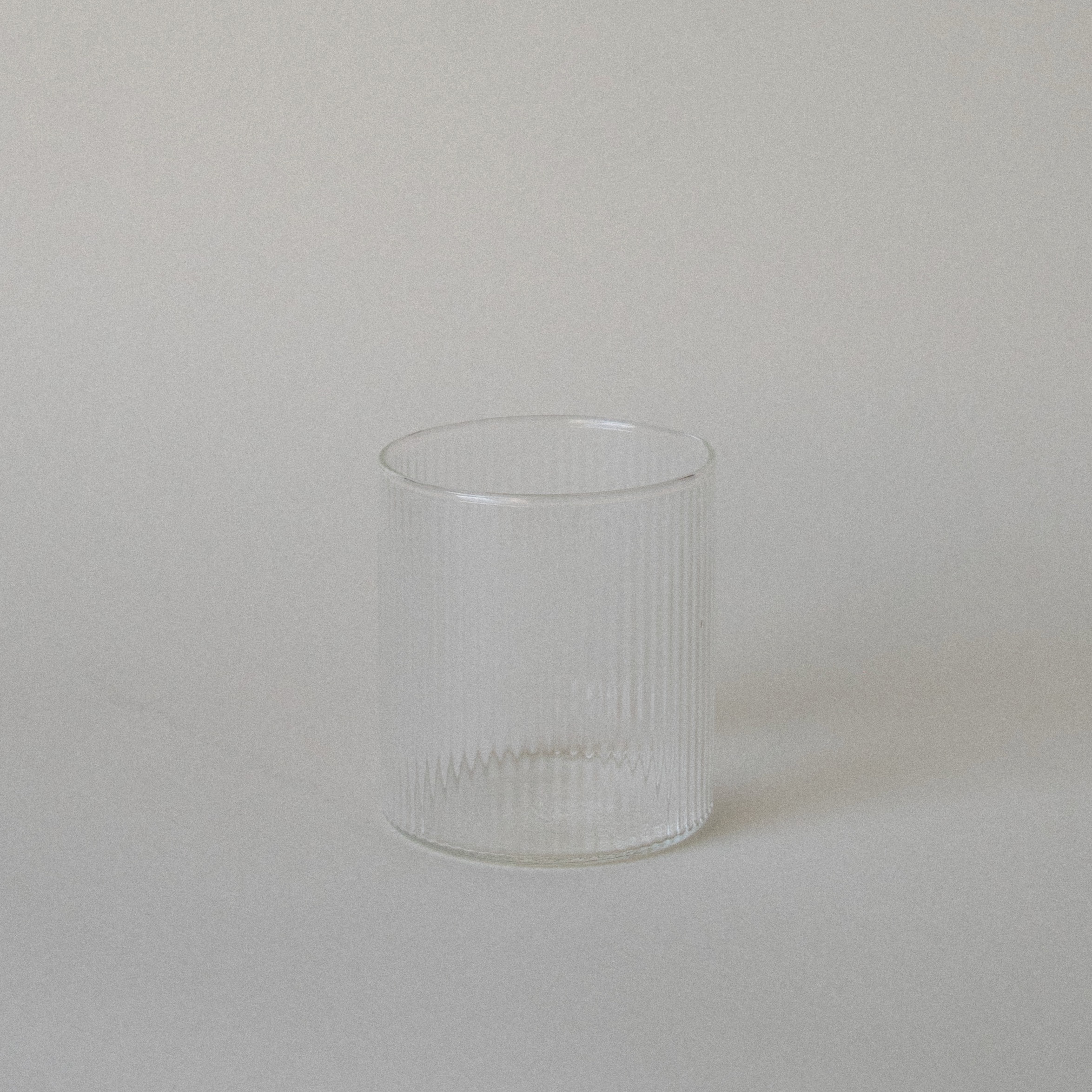 ribbed whisky glass